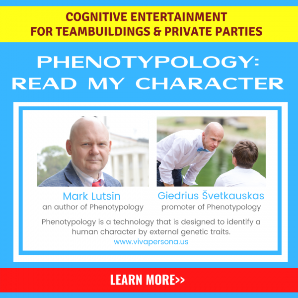 Phenotypology Read My Character US